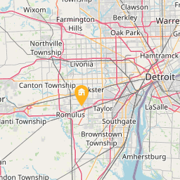 Hampton Inn & Suites Detroit/Airport Romulus on the map